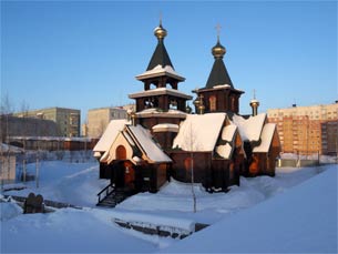 Храм иконы Божией Матери «Умягчение злых сердец», г. Усинск